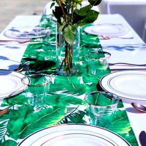 Banana Leaf Table Runner 14x72
